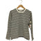 アニエスベーオム Agnes b.homme クルーネック ボーダー 長袖カットソー メンズ t1