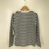 アニエスベーオム Agnes b.homme クルーネック ボーダー 長袖カットソー メンズ t1