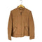 mujent lamb leather レザーシングルライダースジャケット レディース 3L