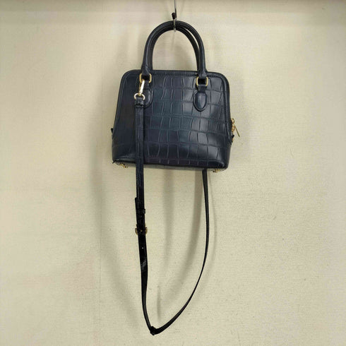 ザラ ZARA 2way 型押し チェーンショルダーシティバッグ レディース