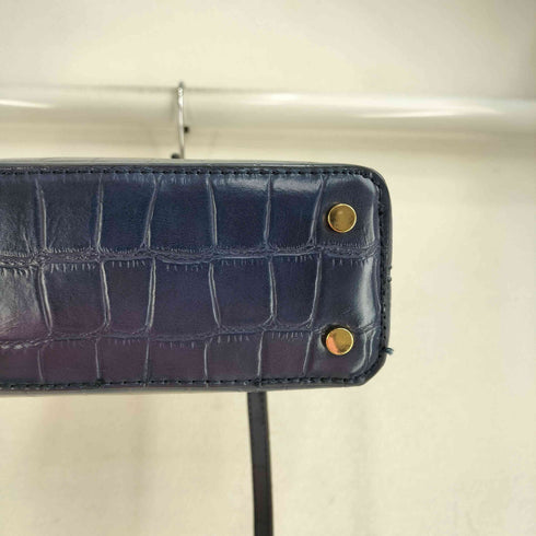 ザラ ZARA 2way 型押し チェーンショルダーシティバッグ レディース