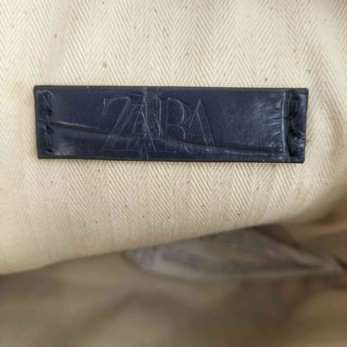 ザラ ZARA 2way 型押し チェーンショルダーシティバッグ レディース