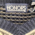 オナーズ HONORS 総柄 チルデンニット メンズ import:L
