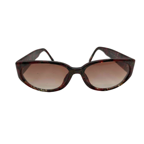 emanuel ungaro フランス製 総柄 サングラス メガネ レディース 58□16 006