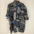 アンジェロリトリコ angelo litrico 総柄 S/S リネン シャツ メンズ import:XXL