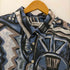 アンジェロリトリコ angelo litrico 総柄 S/S リネン シャツ メンズ import:XXL