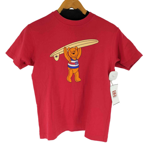 ベアーサーフボード バックロゴ プリント Tシャツ レディース JPN:S