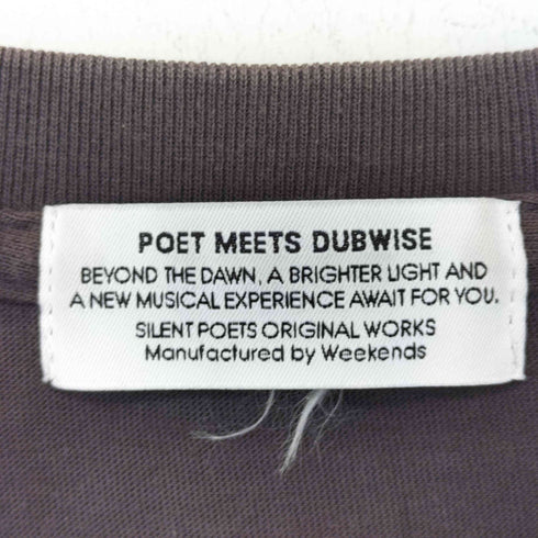 ポエトミーツダブワイズ POET MEETS DUBWISE King Jerry T-shirt クルーネック プリント 半袖 Tシャツ メンズ JPN:L
