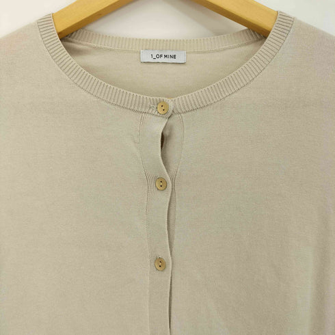 ユナイテッドアローズグリーンレーベルリラクシング UNITED ARROWS green label relaxing 1_OF MINE ツイン ニット アンサンブル カーディガン レディース