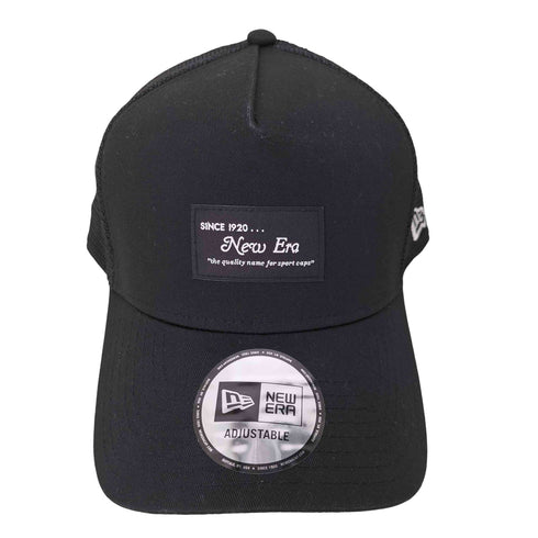 ニューエラ NEW ERA 9FORTY BLACK PATCH メッシュ メンズ FREE