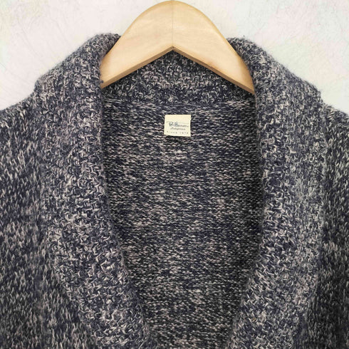 ロンハーマン Ron Herman ウール混 ツイード ショールカラー カーディガン メンズ import:M