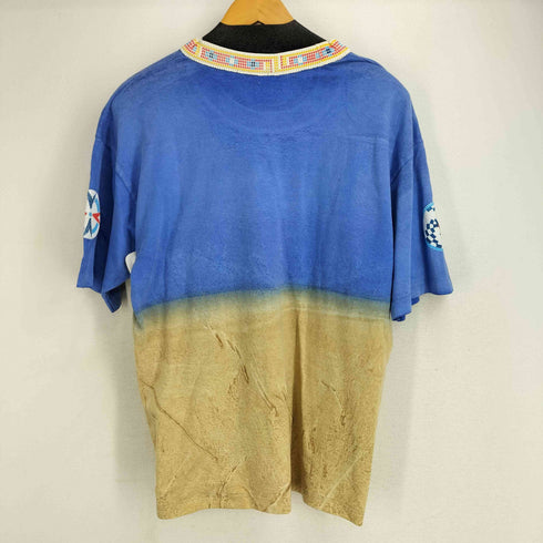 FACTORY ARTWEAR 90-00S USA製 ネイティブ柄 S/S Tシャツ メンズ import:M
