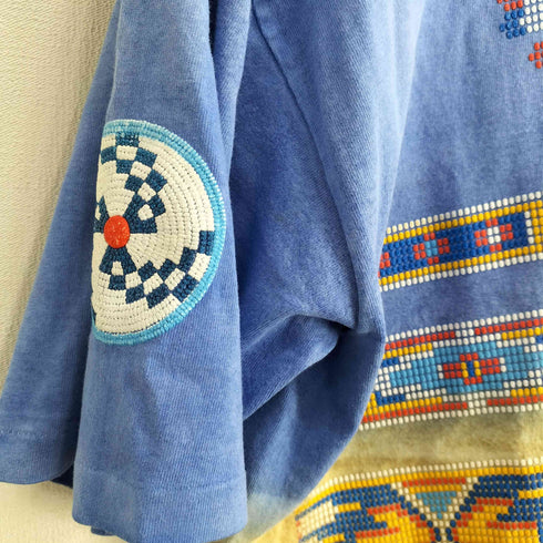 FACTORY ARTWEAR 90-00S USA製 ネイティブ柄 S/S Tシャツ メンズ import:M