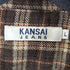 カンサイジーンズ KANSAI JEANS フラップポケット ウール チェック シャツ メンズ JPN:L