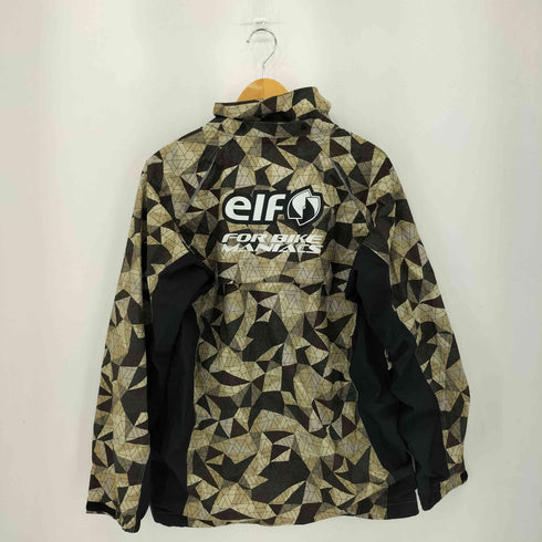 ELF MOTO SPORTS 総柄 ジップアップジャケット street メンズ JPN:L