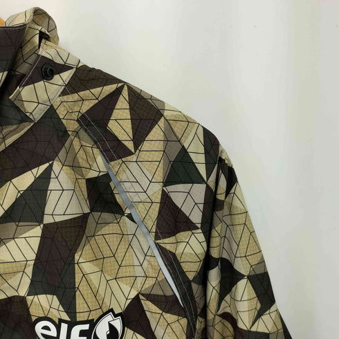 ELF MOTO SPORTS 総柄 ジップアップジャケット street メンズ JPN:L
