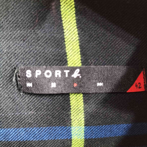 アニエスベースポーツ agnes b. SPORT チェック L/S シャツ メンズ 42