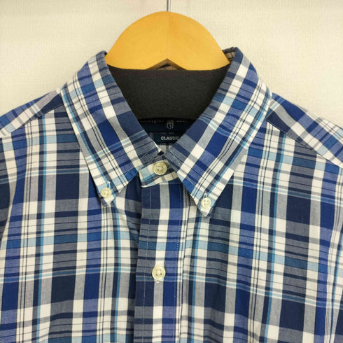 ラルフローレン RALPH LAUREN CLASSIC FIT スモールポニー刺繍チェック S/S BD シャツ メンズ import:M