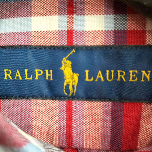 ラルフローレン RALPH LAUREN スモールポニー刺繍 S/S BD シャツ メンズ import:M
