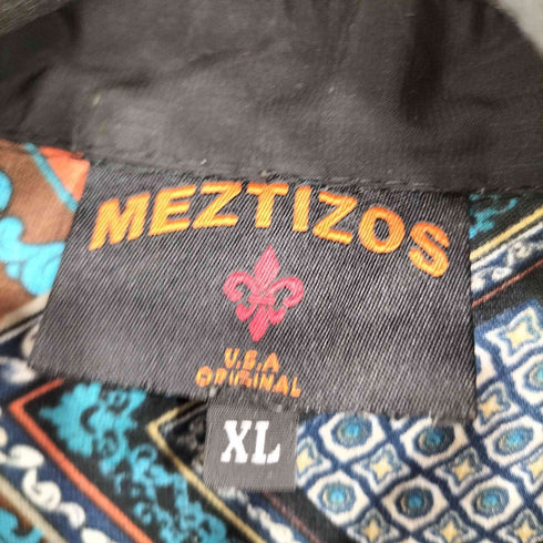 MEZTIZOS USA製 総柄 L/S シャツ アメカジ メンズ JPN:XL