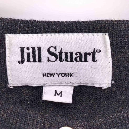 ジルスチュアート JILLSTUART フリルデザイン シェルボタン カーディガン レディース import:M