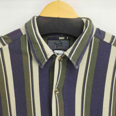 ストライプ S/S シャツ メンズ import:M