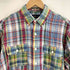 ラルフローレン RALPH LAUREN マドラスチェック L/S BD シャツ メンズ import:M