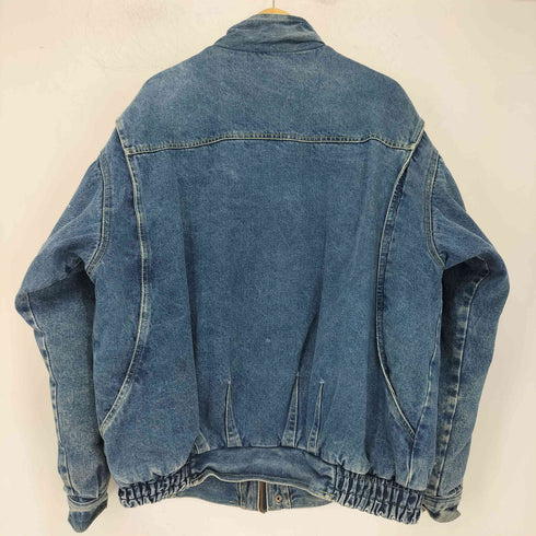 Expeditions 90s 中綿 ジップアップ デニムジャケット メンズ import:XL