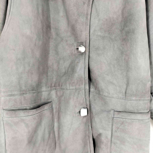 INDIOS イタリア製 Shearling 羊毛 リアルムートンコート メンズ DE:48