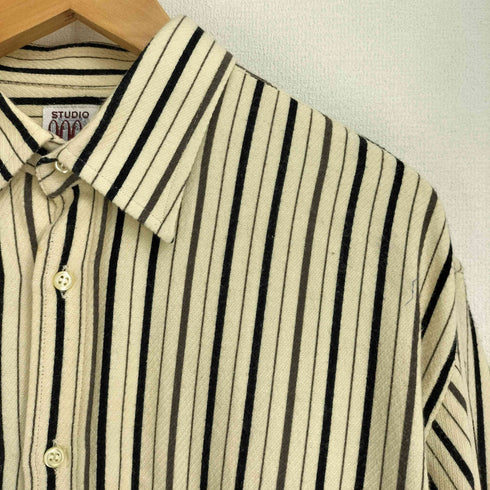 ストゥーディオフェレ studio 0001 by ferre 90S ストライプ L/S シャツ メンズ 41/16
