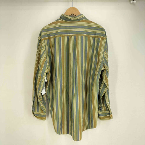バナナリパブリック BANANA REPUBLIC 90-00S ストライプ L/S シャツ メンズ import:M