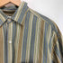 バナナリパブリック BANANA REPUBLIC 90-00S ストライプ L/S シャツ メンズ import:M