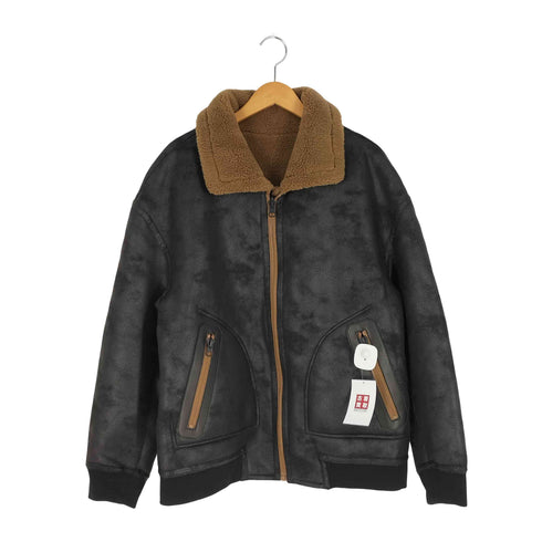フェイク ムートンコート メンズ import:L