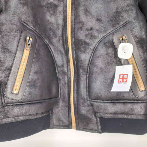 フェイク ムートンコート メンズ import:L