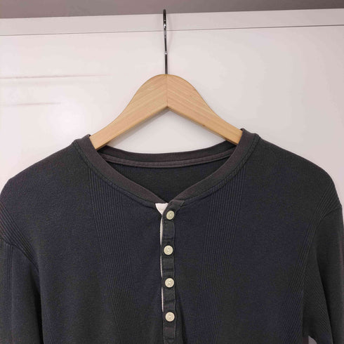 ワコマリア WACKO MARIA Henley neck Thermal ヘンリーネック L/S サーマル メンズ JPN:M