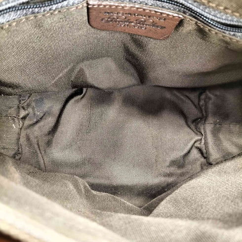 ブルックスブラザーズ BROOKS BROTHERS 編み込みレザー ショルダーバッグ レディース