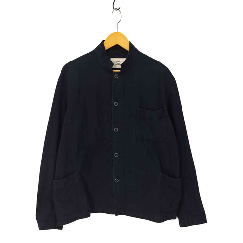 ウティ OUTIL L'outil vestimentaire コットンバンドカラーワークシャツ メンズ JPN:4