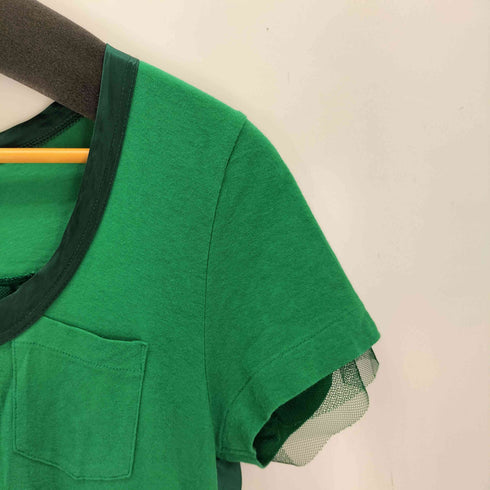 サカイラック sacai luck 異素材切替チュニックカットソー レディース