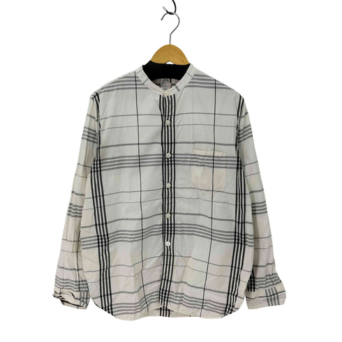ザコロナユーティリティ THE CORONA UTILITY チェック バンドカラーシャツ メンズ JPN:XL