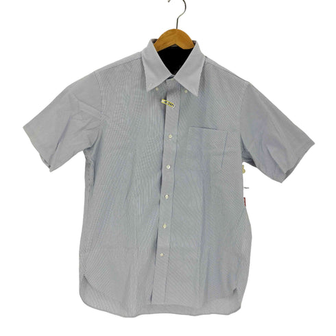 ジェイプレス J.PRESS S/S ストライプボタンダウンシャツ メンズ LL