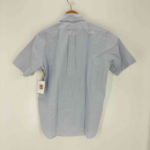 ジェイプレス J.PRESS S/S ストライプボタンダウンシャツ メンズ LL