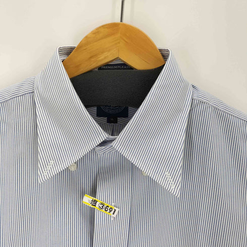 ジェイプレス J.PRESS S/S ストライプボタンダウンシャツ メンズ LL