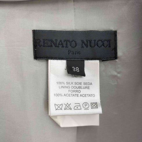 RENATO NUCCI シルク100ショールカラージャケット レディース 38