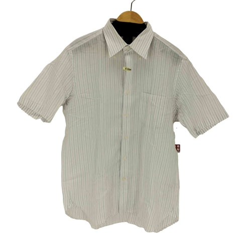 ジェイプレス J.PRESS S/S マルチカラーストライプ ボタンダウンシャツ メンズ LL