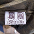 エヒテスレーダァ ECHTES LEDER genuine leather 裏地総柄 ドローコード スタンドカラー モッズコート メンズ import:L