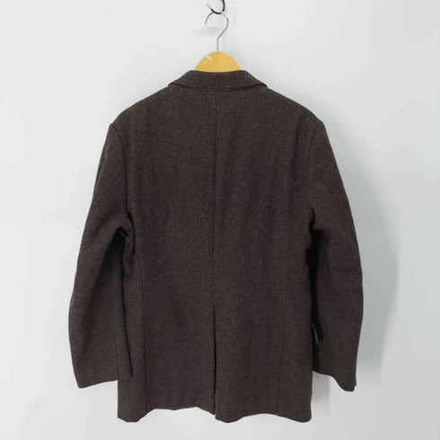 アナトミカ ANATOMICA HOBEREAU フランス製 ウール 3B テーラードジャケット メンズ 50