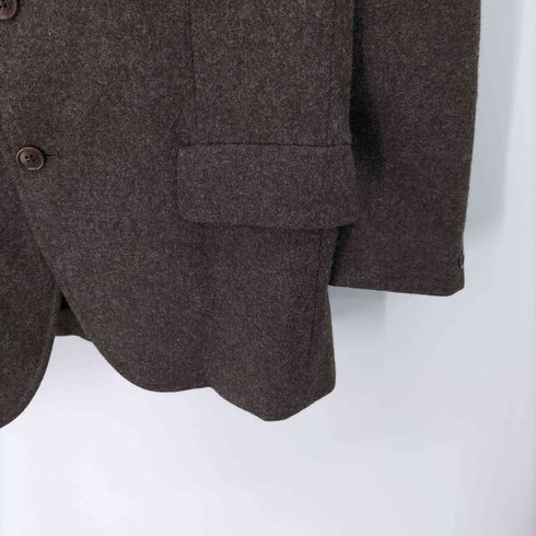 アナトミカ ANATOMICA HOBEREAU フランス製 ウール 3B テーラードジャケット メンズ 50
