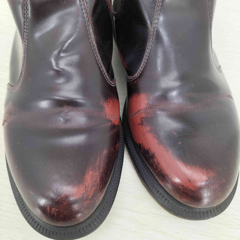 ドクターマーチン Dr.Martens FLORA チェルシー ブーツ CHERRY RED チェリーレッド レディース UK:5