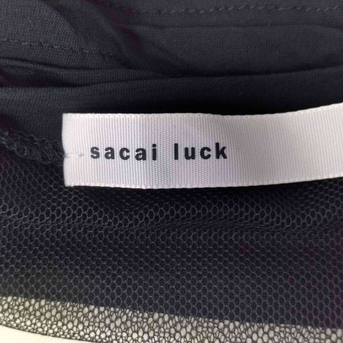 サカイラック sacai luck フリルスリーブS/Sレースカットソー レディース