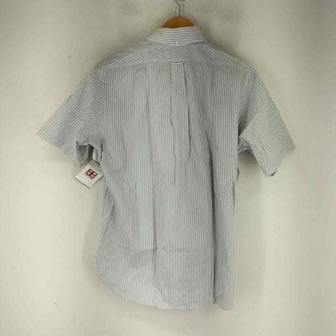 ジェイプレス J.PRESS S/S ストライプボタンダウンシャツ メンズ LL